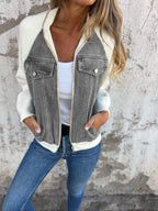 Veste de printemps élégante pour femmes