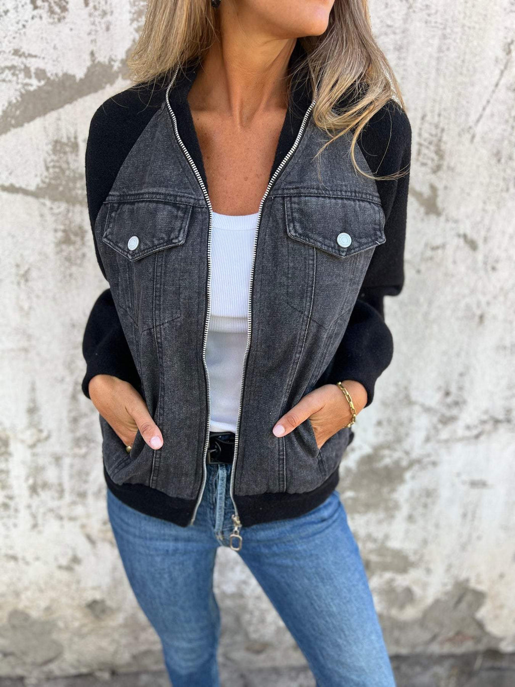 Veste de printemps élégante pour femmes
