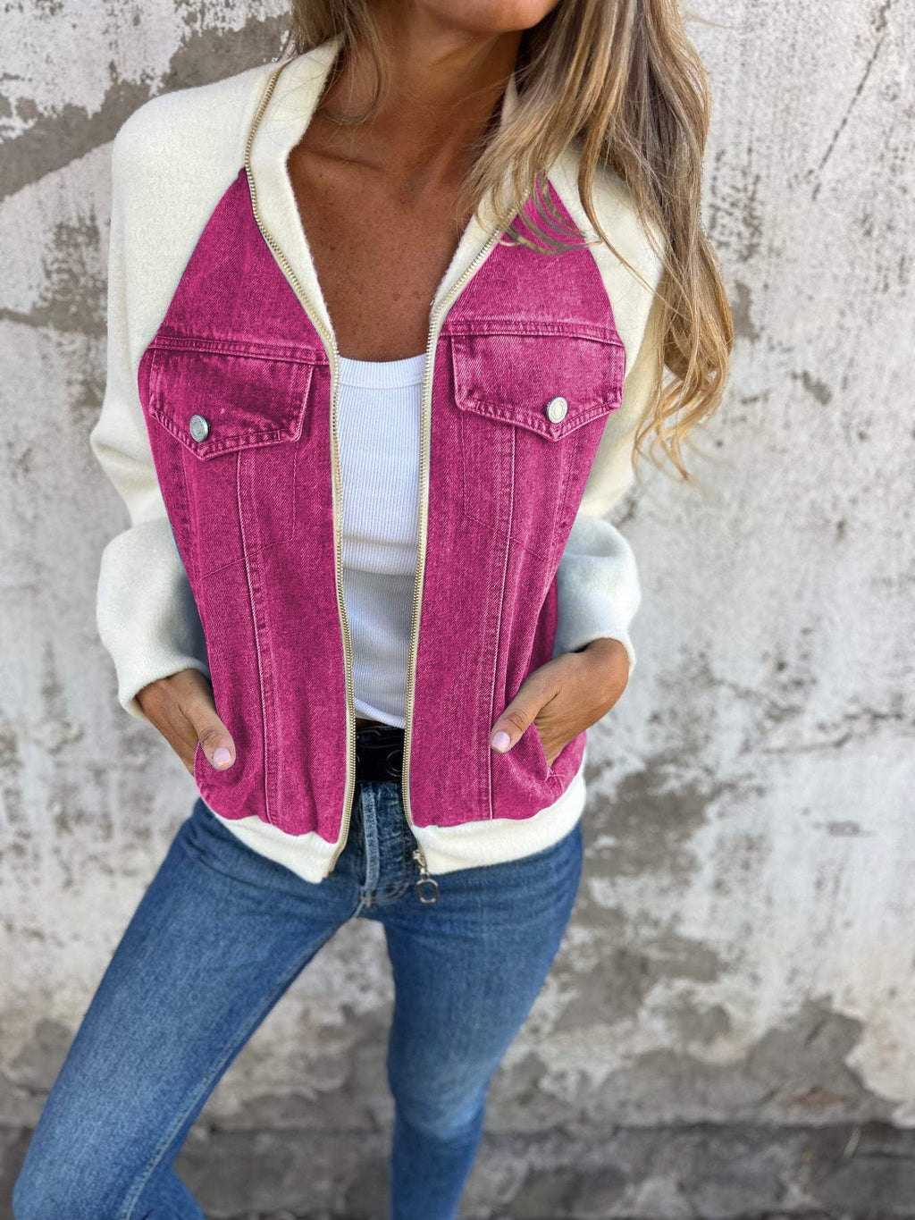Veste de printemps élégante pour femmes