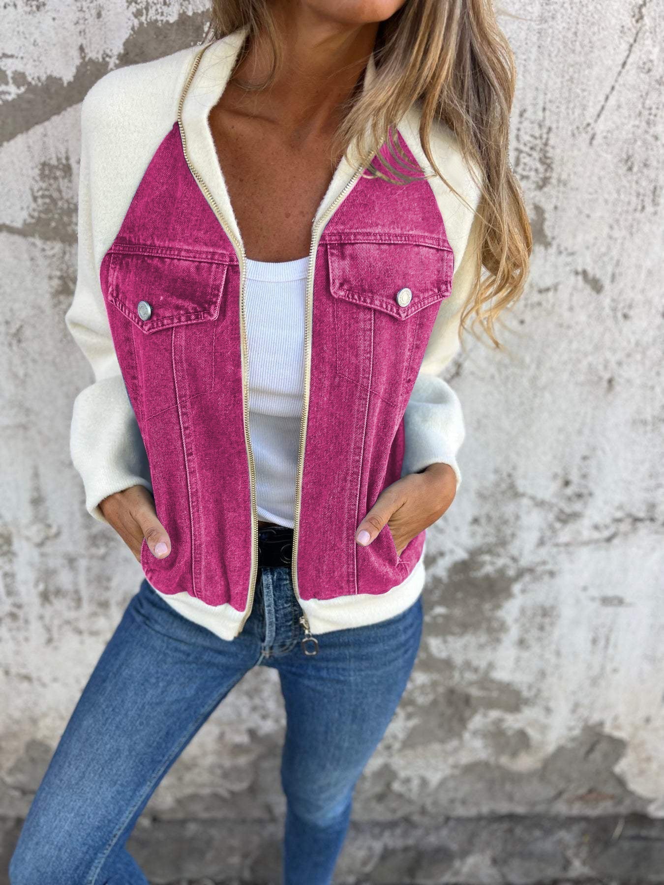 Veste de printemps élégante pour femmes