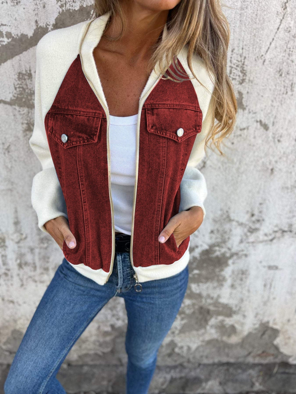 Veste de printemps élégante pour femmes