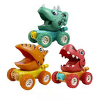 Chariot à pousser et à tirer Dino Monster