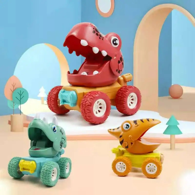 Chariot à pousser et à tirer Dino Monster
