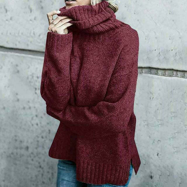 Pull Colt surdimensionné en laine confortable pour femme