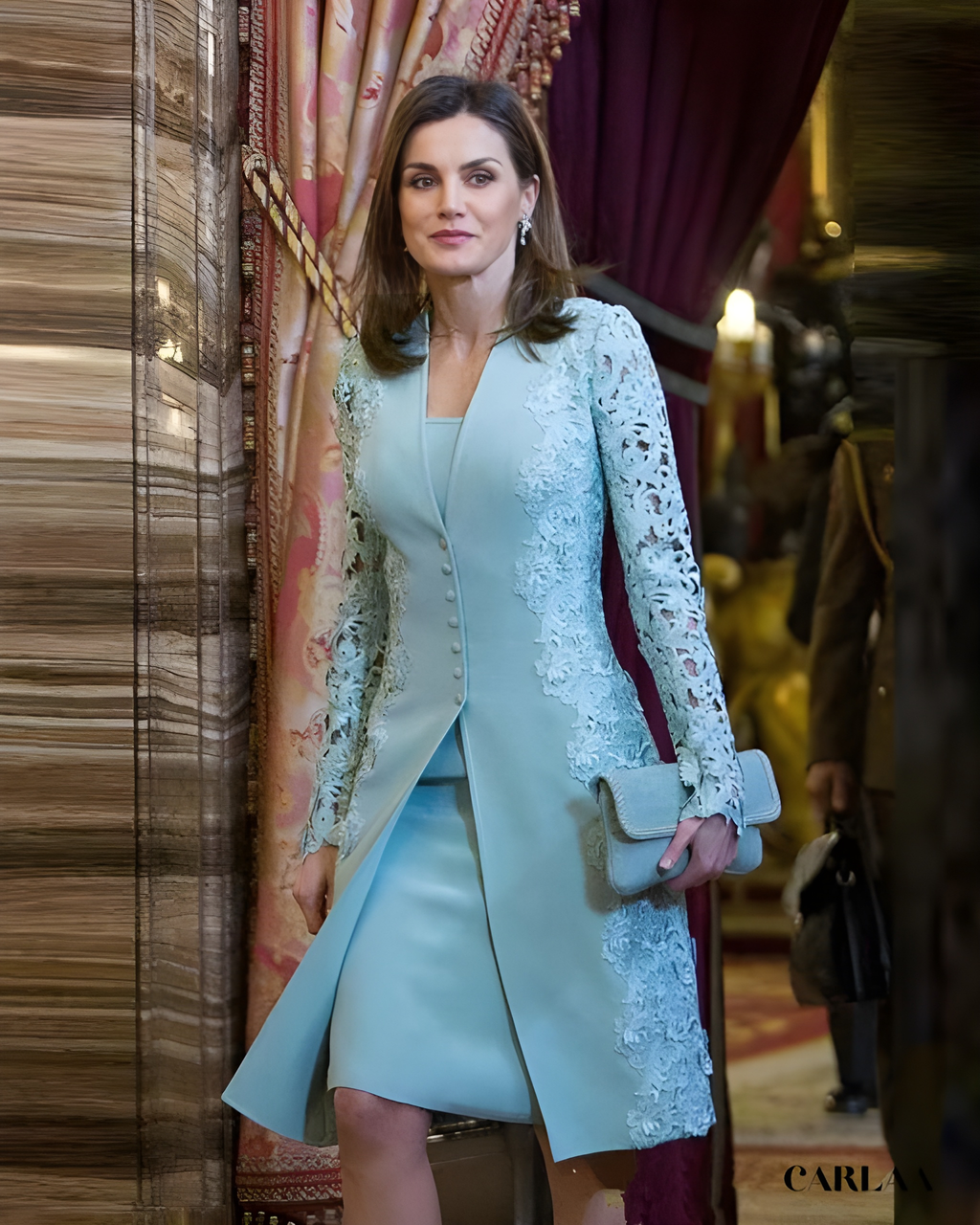 Mother of the groom dress blue