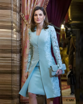 Mother of the groom dress blue