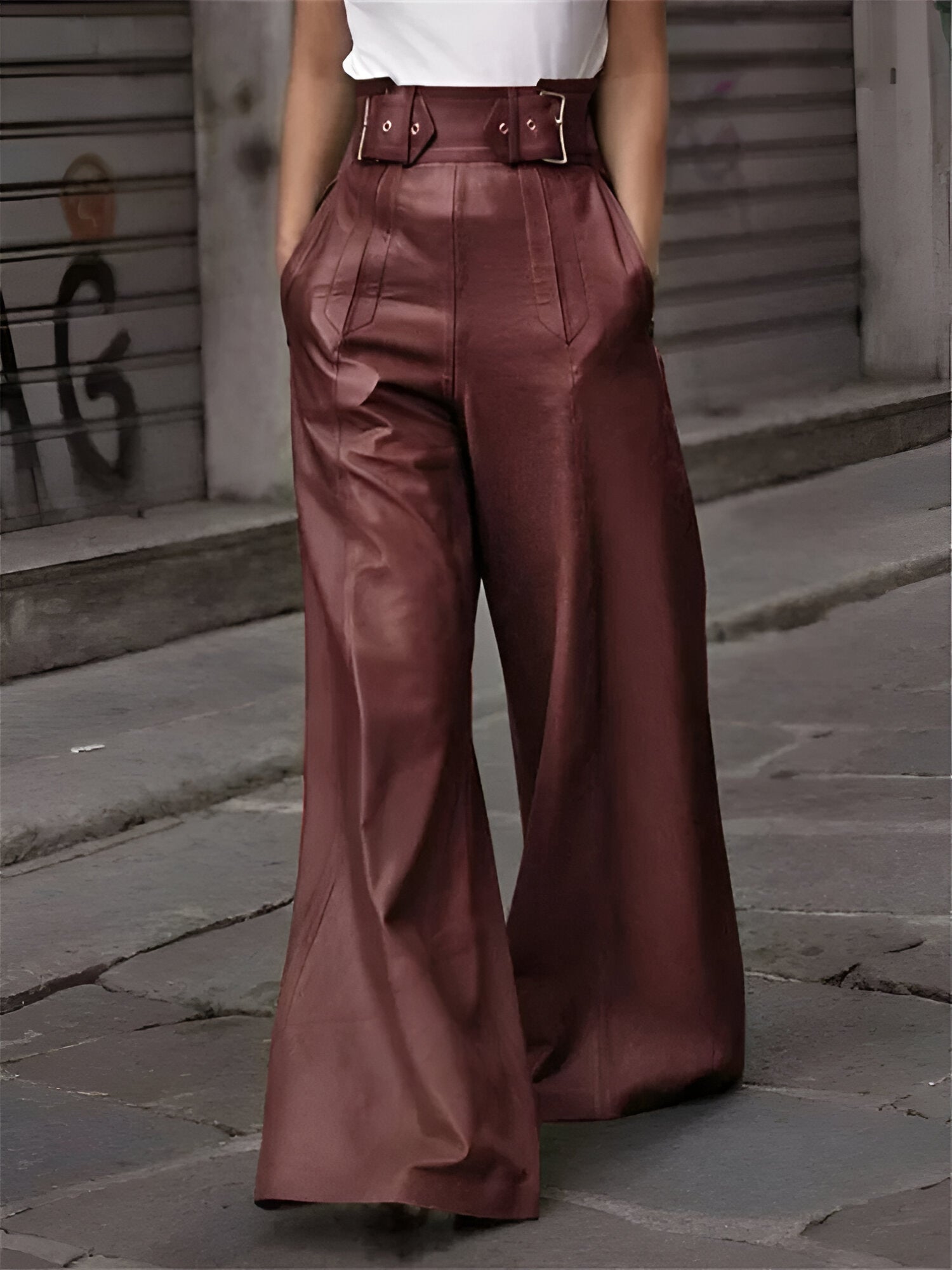 Pantalons à jambes larges pour femmes - parfaits pour toutes les saisons
