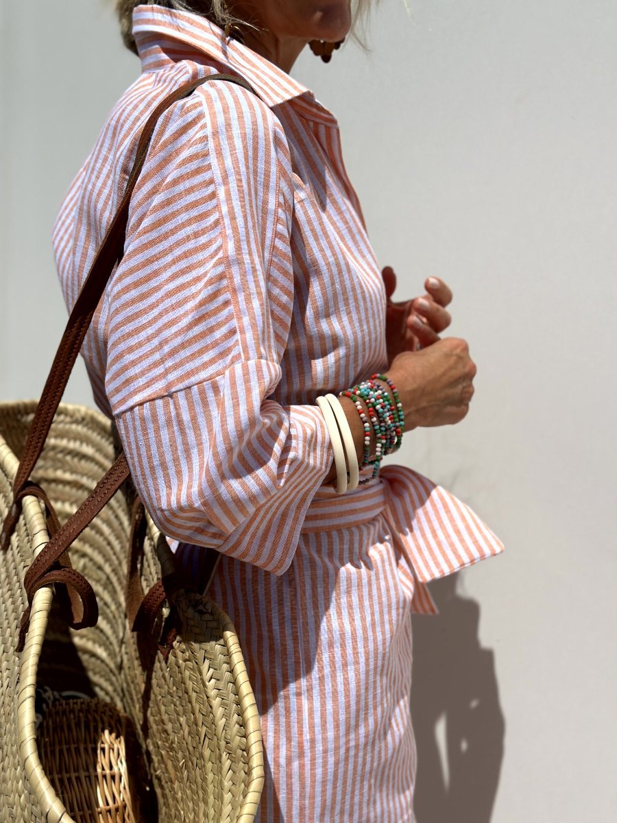 Lotte | Classic Striped Shirt Dress