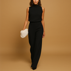 Combinaison chic à jambes larges pour femmes | Isabelle