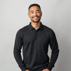 Men's Autumn Polo Sweater