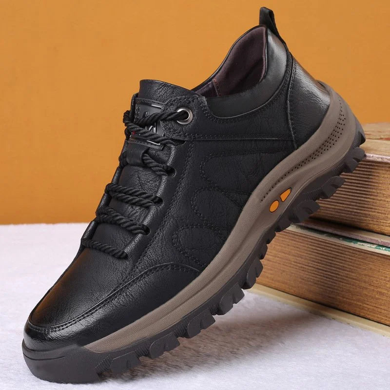 Handmade Men's Leather Orthopedic Shoes
