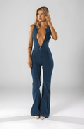 Levia | Women's Denim Jumpsuit | Modern Design