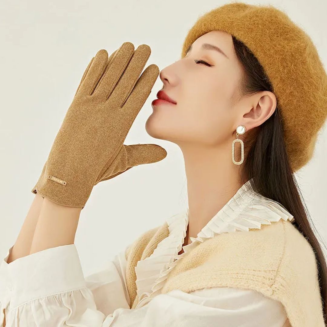 Gants en daim classiques et polyvalents