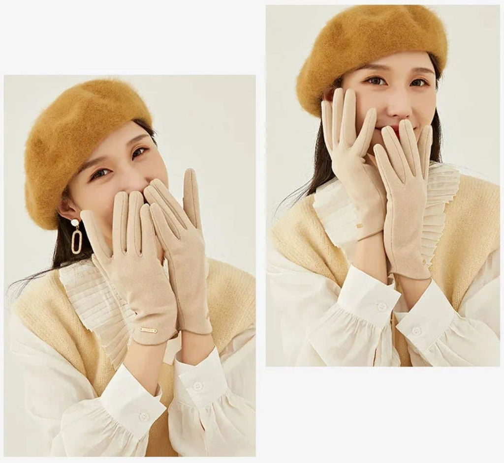Gants en daim classiques et polyvalents