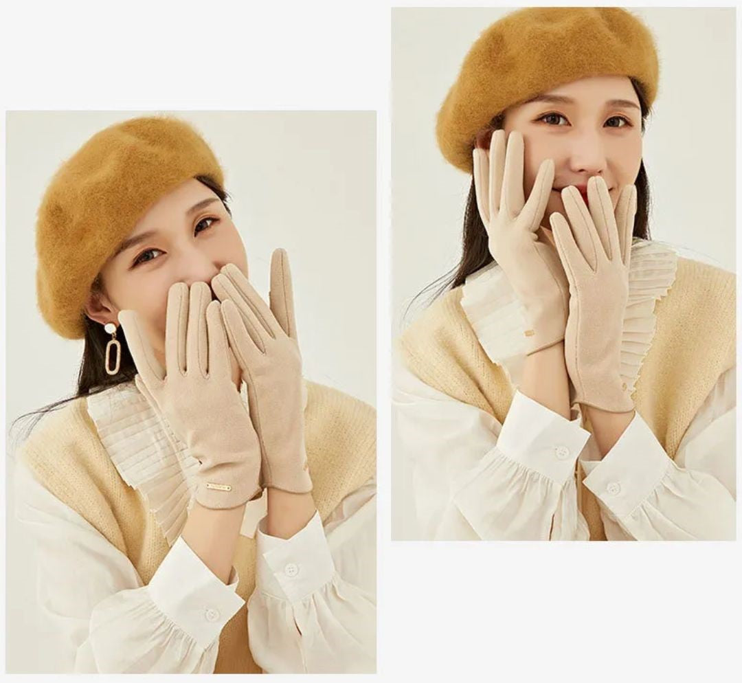 Gants en daim classiques et polyvalents