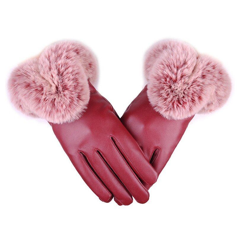 Gants en cuir élégants et chauds