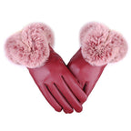 Gants en cuir élégants et chauds