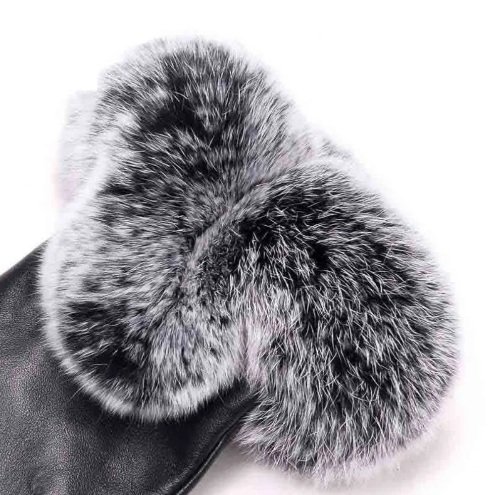Gants en cuir élégants et chauds