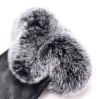 Gants en cuir élégants et chauds