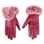 Gants en cuir élégants et chauds