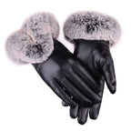 Gants en cuir élégants et chauds