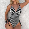 Maillot de bain une pièce à lacets - Chic&Shines