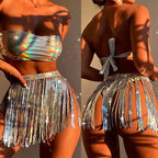 Maillot De Bain Bikini Sans Bretelles Brillant