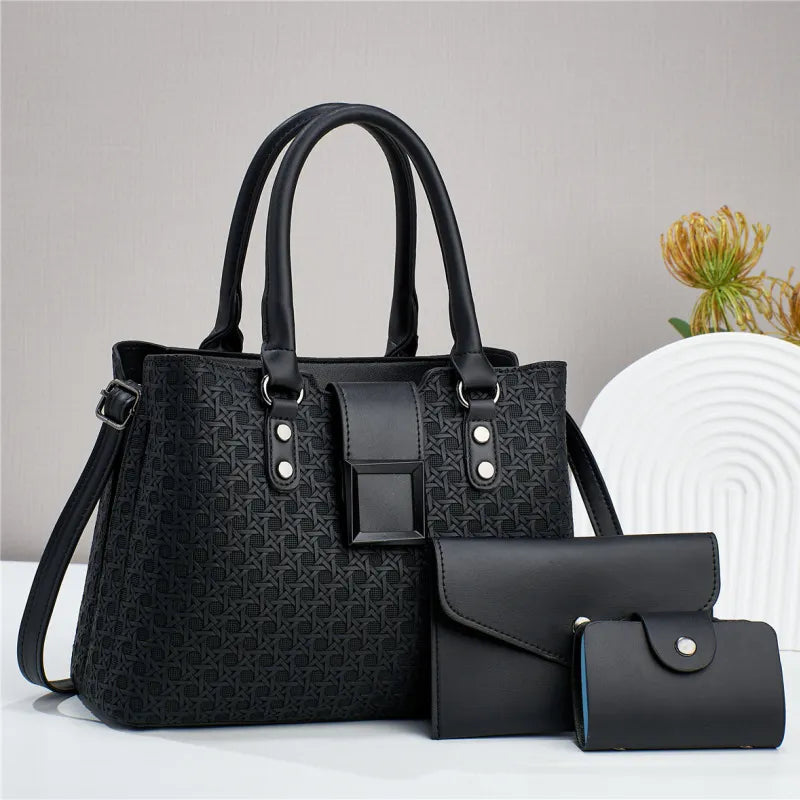 Sac À Main Trois Pièces Rhombique - Chic&Shines