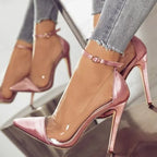 Talons aiguilles transparent - Chic&Shines
