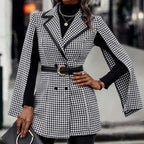 Veste blazer manche longue fendue - Chic&Shines