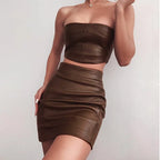 Ensemble haut court et jupes moulantes sexy - Chic&Shines