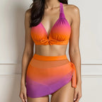 Maillot de bain trois pièces dos nu - Chic&Shines
