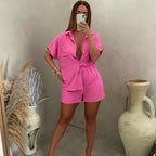 Ensemble Chemisette et Shorts d'été - Chic&Shines
