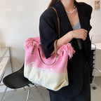 Sac À Bandoulière Lettre Tissée dégradé - Chic&Shines