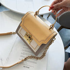 Sac À Bandoulière À Chaîne Carrée - Chic&Shines