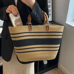 Grand Sac À Main Tissé D'été - Chic&Shines