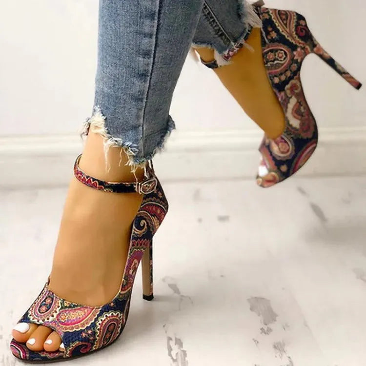 Talons Hauts Peep Toe - Chic&Shines