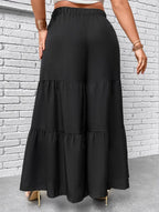 Pantalon Taille Haute Jambes Larges