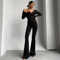 Combinaison Pantalon À Manches Longues - Chic&Shines
