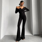 Combinaison Pantalon À Manches Longues - Chic&Shines