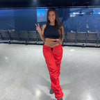 Pantalon plissé taille haute - Chic&Shines