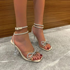 Talons avec nœud en strass - Chic&Shines
