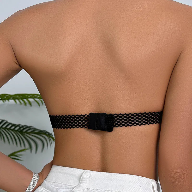 Invisible Drawstring Chest Patch