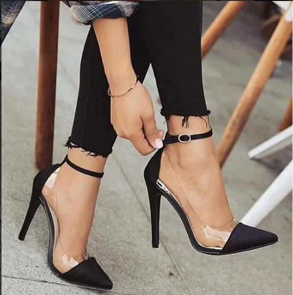 Talons aiguilles transparent - Chic&Shines