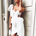 Robe courte épaules dénudées - Chic&Shines