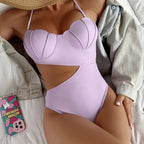 Maillot De Bain Une Pièce A Fine Bretelle - Chic&Shines