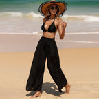 Pantalon De Plage Ample Transparent
