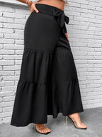 Pantalon Taille Haute Jambes Larges