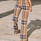 Pantalons Crayon Taille Haute imprimée - Chic&Shines