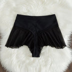 Lots 2 shorts string maillot de bain en maille à volants